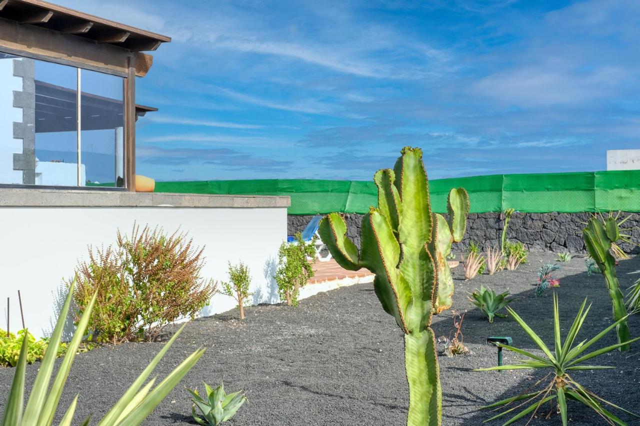Casa Fatmar Montana Roja-Piscina Privada Villa Playa Blanca  Luaran gambar