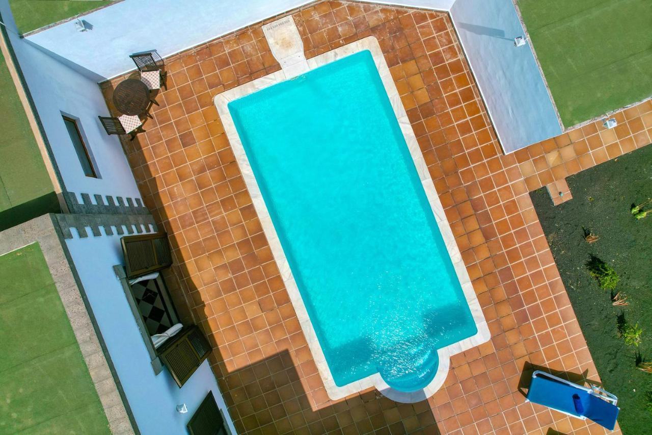 Casa Fatmar Montana Roja-Piscina Privada Villa Playa Blanca  Luaran gambar