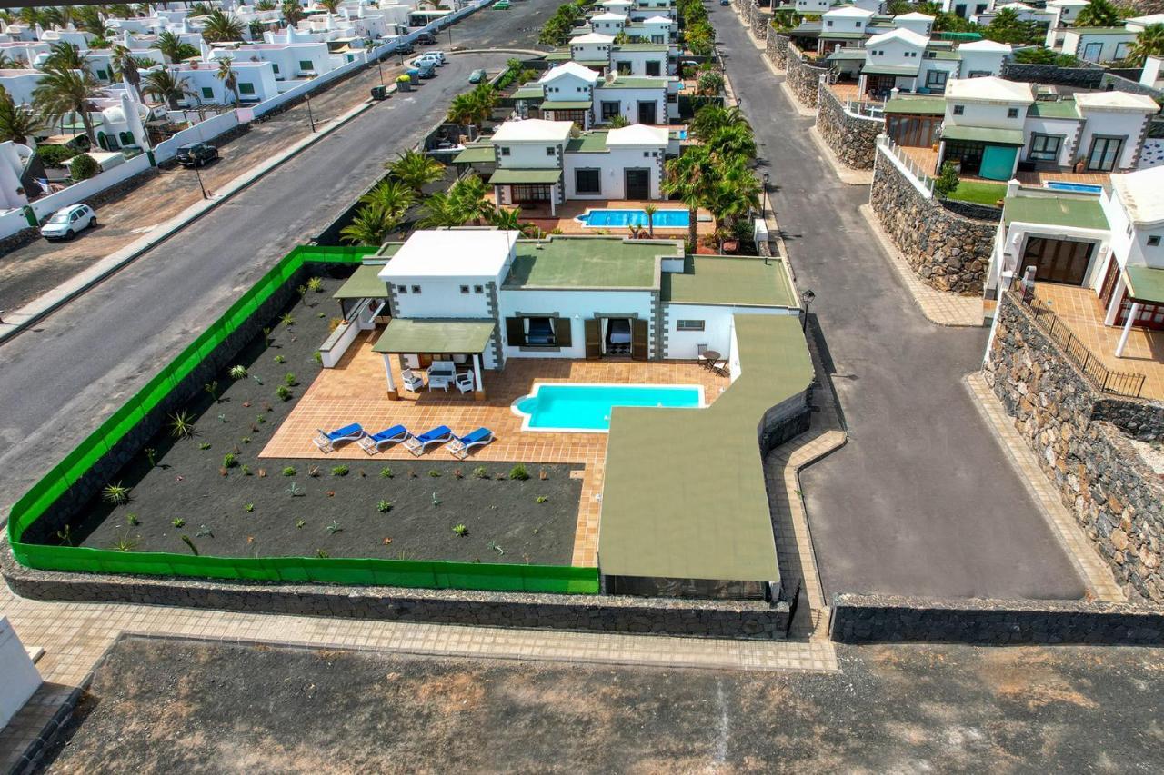 Casa Fatmar Montana Roja-Piscina Privada Villa Playa Blanca  Luaran gambar
