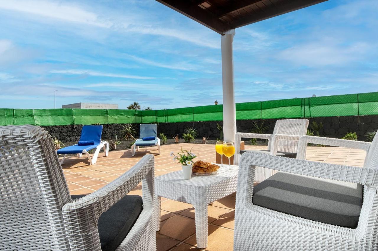 Casa Fatmar Montana Roja-Piscina Privada Villa Playa Blanca  Luaran gambar