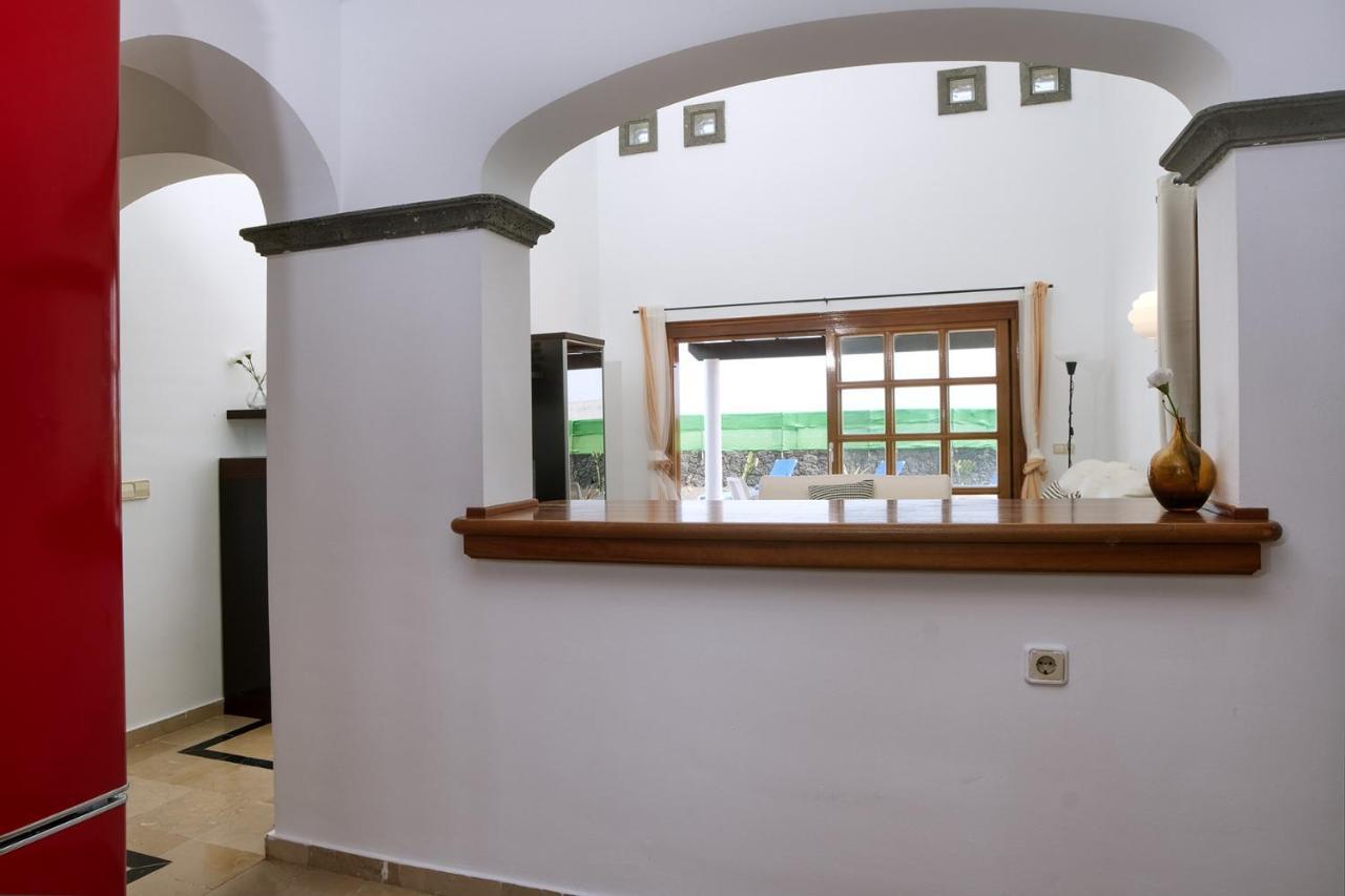 Casa Fatmar Montana Roja-Piscina Privada Villa Playa Blanca  Luaran gambar